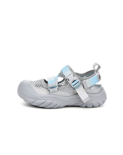 Легкие, амортизирующие, нескользящие, низкие детские сандалии для детей, серый Jeep