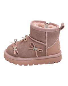 Детские утепленные ботинки Kids, фиолетовый/розовый Budding
