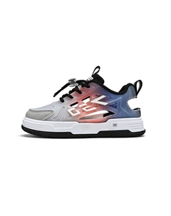 Дышащие детские повседневные кроссовки Kids', серый/красный Yuzhaolin