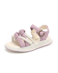 Сандалии детские фиолетовые с амортизацией и воздухопроницаемостью Fcmm