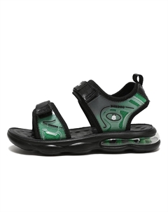 Противоскользящие, износостойкие, дышащие, легкие, амортизирующие детские сандалии для детей, серый/синий Bobdog