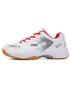 Кроссовки детские, противоскользящие, износостойкие, низкие, белый/черный Fcmm