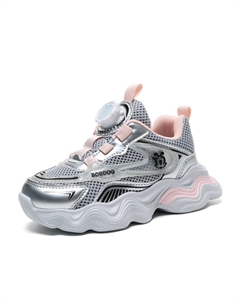 Нескользящие, износостойкие, легкие, амортизирующие, увеличивающие рост, низкие повседневные кроссовки для детей, фиолетовый Bobdog