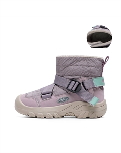 Противоскользящие, амортизирующие, износостойкие, термостойкие, увеличивающие высоту детские ботинки, фиолетовый Annil