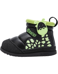 Детские зимние ботинки для дошкольников, черный Ebmini