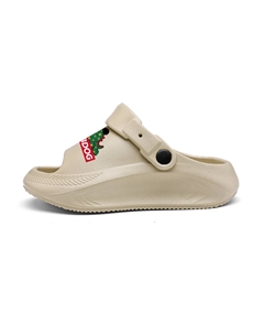 Детские шлепанцы, увеличивающие рост, противоскользящие, с защитой от ударов, дышащие, легкие, с амортизацией, хаки Bobdog