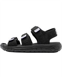 Детские сандалии с низким верхом, устойчивые к износу и скольжению, для подростков, черный/серый/фиолетовый Qiaodan