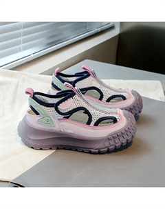 Детские сандалии с низким верхом, устойчивые к истиранию и отскоку, дышащие, легкие, с амортизацией, фиолетовый Snoopy