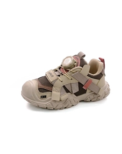 Нескользящие, легкие, амортизирующие и дышащие, низкие детские кроссовки для повседневной носки, хаки Fcmm