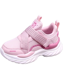 Износостойкие, дышащие, нескользящие, низкие повседневные кроссовки для детей, розовый Bobdog