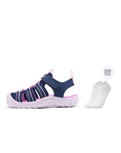 Детские сандалии цвета морской волны/светло-фиолетовый Skechers kids