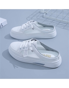 Дышащие, нескользящие и износостойкие низкие детские кроссовки для скейтбординга для подростков, белый/серый Firs kids