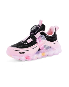 Кроссовки для бега с противоскользящим покрытием для детей, черный/розовый Fcmm