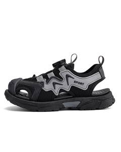 Сандалии детские, черный/серый Firs kids