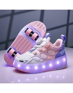 Нескользящие и дышащие низкие повседневные кроссовки для детей, розовый Fcmm