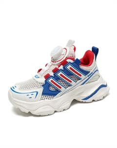 Дышащие, легкие, амортизирующие, низкие детские кроссовки для повседневной носки, белый Binary