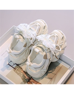 Дышащие, нескользящие и износостойкие низкие детские кроссовки для повседневной носки, бежевый Firs kids