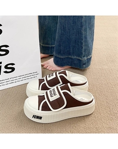 Скользоустойчивые легкие амортизирующие низкие детские кеды из холста для подростков, -XZL-303 Coffee Fcmm