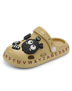 Детские сабо Kids, хаки/коричневый Fcmm