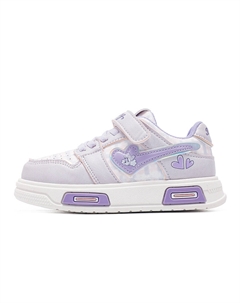 Детские дышащие низкие кроссовки для скейтбординга с защитой от отскока, розовый/фиолетовый Bobdog