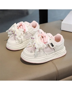 Дышащие повседневные детские кроссовки для подростков, розовый Fcmm