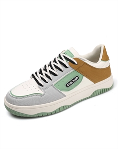 Детские скейтерские кроссовки Grade School, бежевый/зеленый Protectcamel