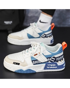 Дышащие повседневные детские кроссовки для подростков, бежевый/синий Fcmm