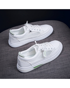 Детские скейтерские кроссовки, белый/зеленый Firs kids