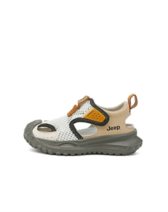 Низкие Детские сандалии, оливковый/белый/зеленый Jeep