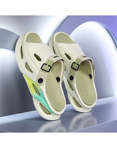 Детские шлепанцы для улицы (начальная школа), черный/серый Protectcamel