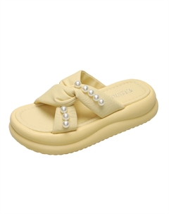 Подростковые уличные шлепанцы, желтый Firs kids