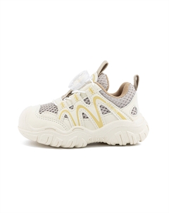 Нескользящие, амортизирующие, износостойкие, дышащие, низкие детские туфли для младенцев и малышей, хаки/бежевый Ebmini