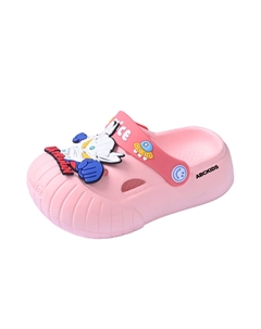 Детские тапочки с низкой подошвой, устойчивые к истиранию, легкие и амортизирующие, розовый Abc-kids