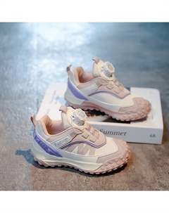 Износостойкие низкие детские кроссовки для повседневной жизни, розовый Firs kids