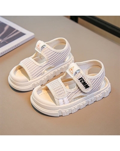 Нескользящие водонепроницаемые низкие сандалии для детей, бежевый Fcmm