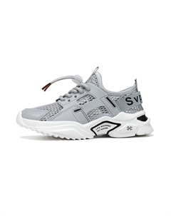 Низкие детские кроссовки для бега, серый Yuzhaolin