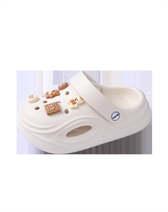 Детские сабо Kids, белый Wooden houses