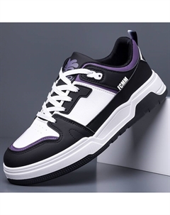 Низкие детские кроссовки для скейтбординга для подростков, белый/черный Fcmm