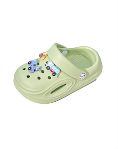 Детские сабо Kids, зеленый Wooden houses