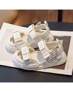 Сандалии детские, нескользящие, износостойкие, дышащие, бежевый Firs kids