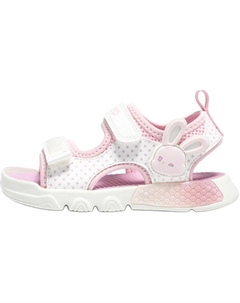 Детские сандалии с низким верхом, устойчивые к истиранию, дышащие, для детей от 3 до 7 лет, розовый Xtep