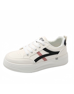 Детские скейтерские кроссовки для подростков, белый/черный Yuzhaolin