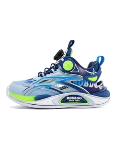 Кроссовки для бега для детей, противоскользящие, с защитой от ударов, износостойкие, дышащие, легкие, с амортизацией, синий Bobdog