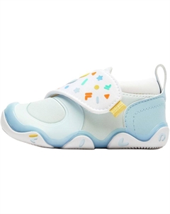 Обнимающие туфли с легкой амортизацией, низкие детские туфли для младенцев и малышей, белый/синий Fila kids