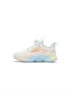 Кроссовки для бега с низким верхом Light Weave 1.0, противоскользящие, износостойкие, детские, белый/серый/розовый Xtep