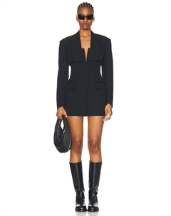 Мини-платье блейзер, Black Alexander wang