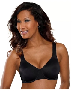 Женский бюстгальтер-футболка на косточках без подкладки, черный Lascana