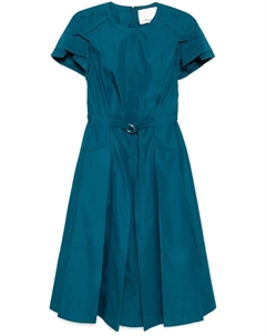 Платье миди с объемными рукавами, синий 3.1 phillip lim