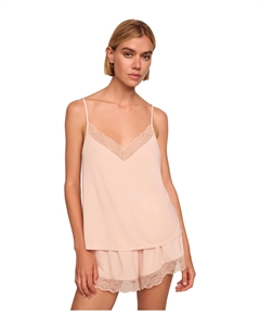 Пижама Kari - The Cami/Short Pajama Set, цвет Tea Rose Eberjey