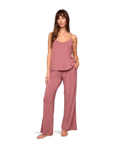 Пижама The Tencel Modal Cami & Pants Pajama Set, цвет Berry Blush Eberjey